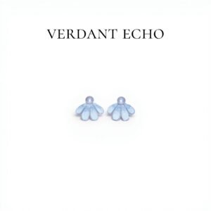 DTZB00025 Natural Freshwater Pearl Copper-plated Gold Earrings (Flower Style)