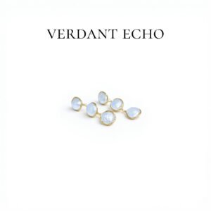 DTZB00032 Natural Freshwater Pearl Copper-plated Gold Earrings (Three-Pearl Style)