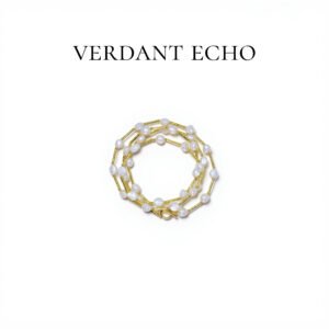 DTZB00050 Natural Freshwater Pearl Copper Gold Plated Pearl Necklace (Multi Pearl Style)